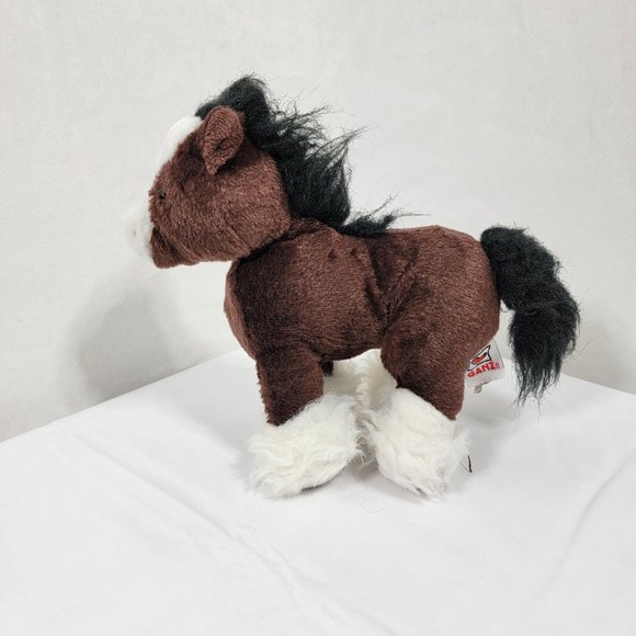Plush Ganz Webkinz Clydesdale Horse HM139 - NO CODE - Picture 5 of 10